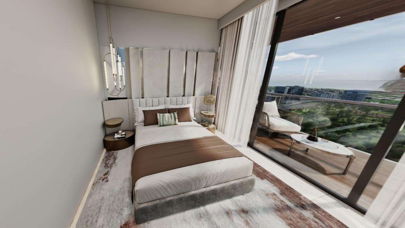 1 Bedroom Garden / Canal View Apartment at Safa Gate by Damac | 723.87  sq. ft. | Safa Park