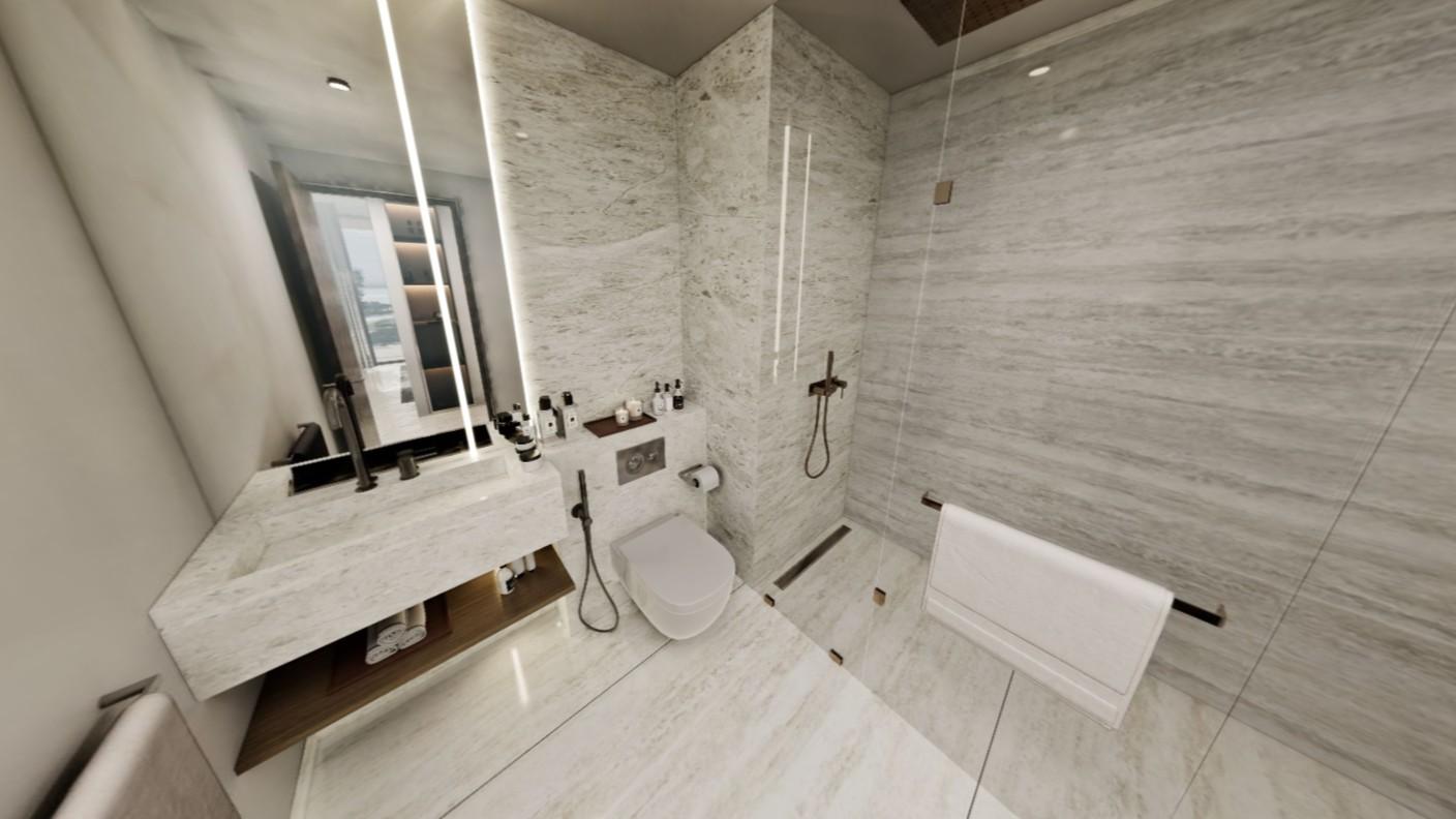 1 Bedroom Garden / Canal View Apartment at Safa Gate by Damac | 723.87  sq. ft. | Safa Park