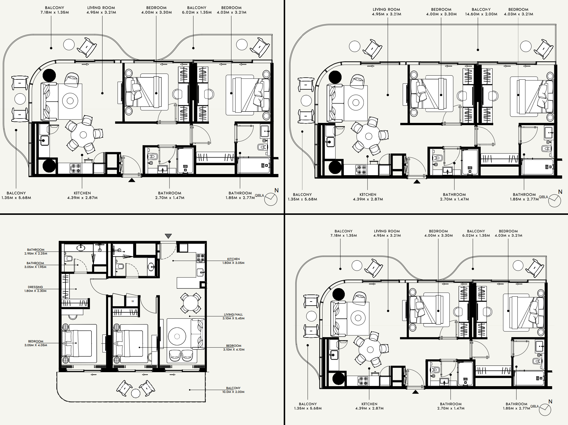 2 Bedroom Apartment with Dual Balconies & Open-Plan Living | Azizi Venice