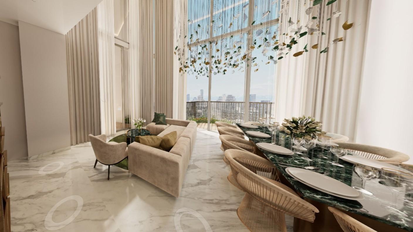 3 Bedroom Garden / Canal View Apartment at Safa One by Damac | 4,180.81 sq. ft. | Luxury Lifestyle | Safa Park Sheikh Zayed Road