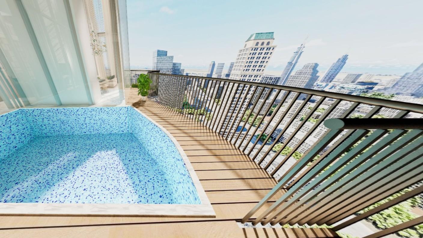 3 Bedroom Garden / Canal View Apartment at Safa One by Damac | 4,180.81 sq. ft. | Luxury Lifestyle | Safa Park Sheikh Zayed Road