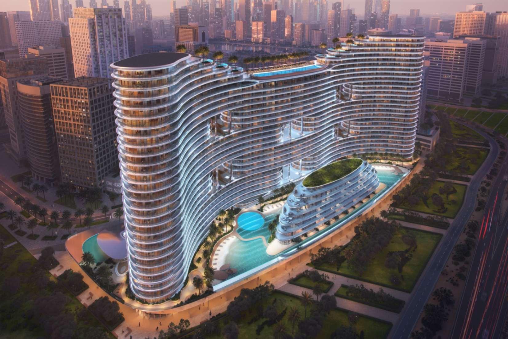 2 Bedroom Royal Suite on 8th Floor at Binghatti Aquarise | 2692.48 Sq.Ft. | Business Bay, Dubai