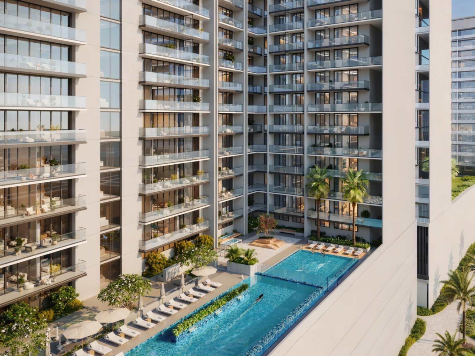 2 Bedroom Neighbor Plot View at Binghatti Ruby | 1092.86 Sq.Ft. |Jumeirah Village Circle