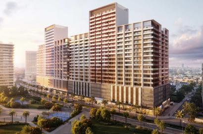 2 Bedroom Neighbor Plot View at Binghatti Ruby | 1092.86 Sq.Ft. |Jumeirah Village Circle