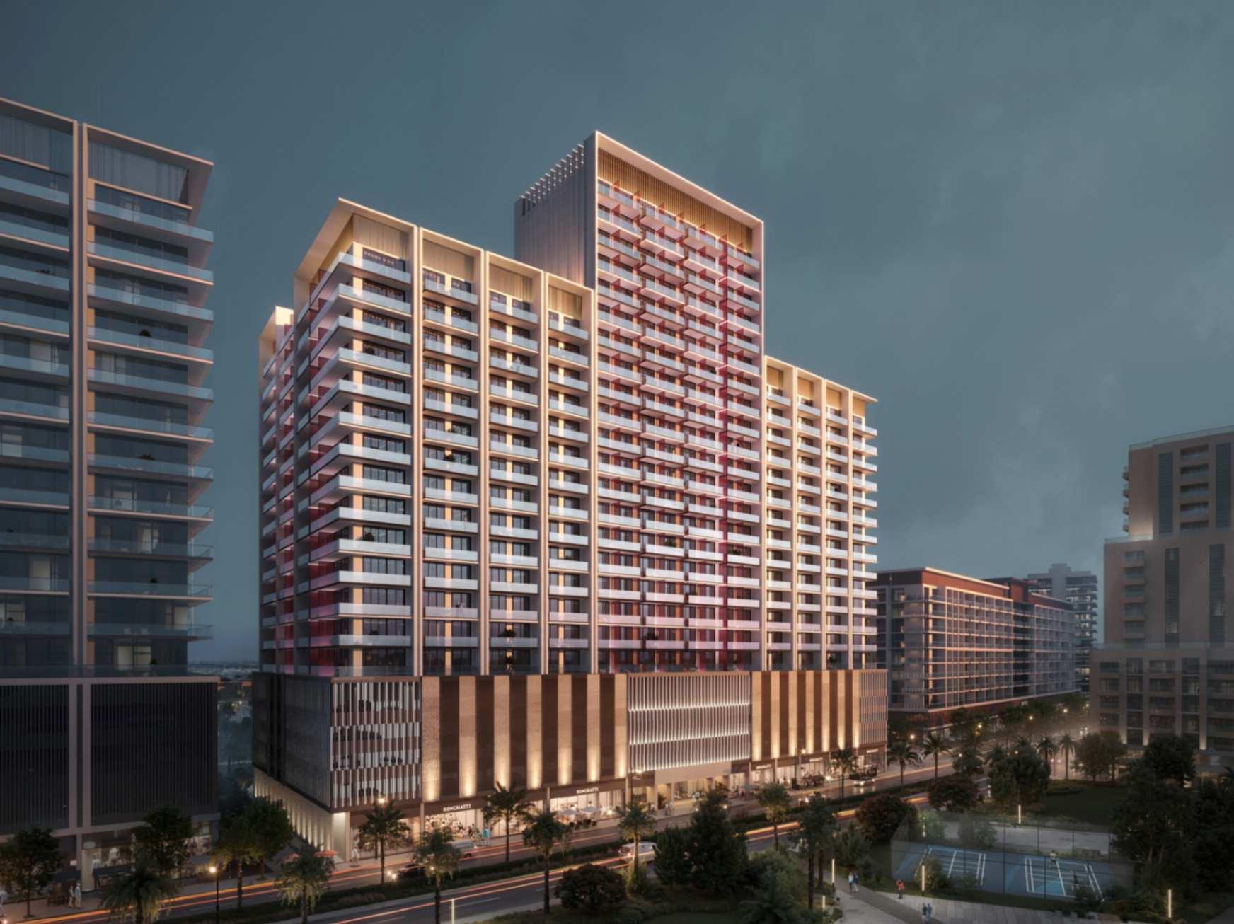2 Bedroom Neighbor Plot View at Binghatti Ruby | 1092.86 Sq.Ft. |Jumeirah Village Circle