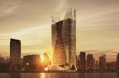 1 Bedroom Amenity & Neighbor Plot View Apartment at Skyhall by Binghatti | 17th Floor | 994.48 Sq.Ft. | Business Bay