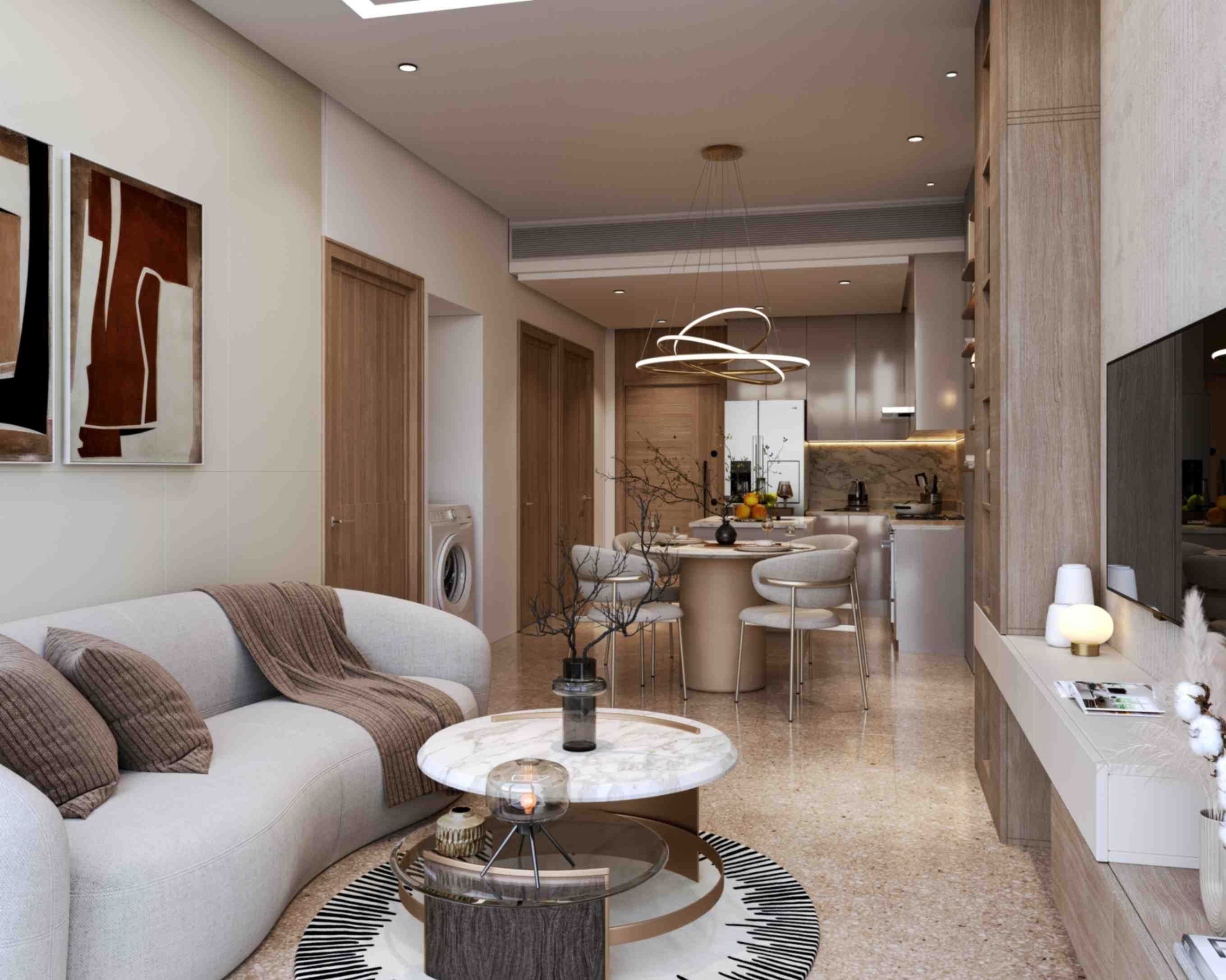 2 Bedroom + Store Room | Community View Apartment at Coventry 66 by GFS Developments | Unit 302 | 3rd Floor | 1200 sq. ft. | Dubai South