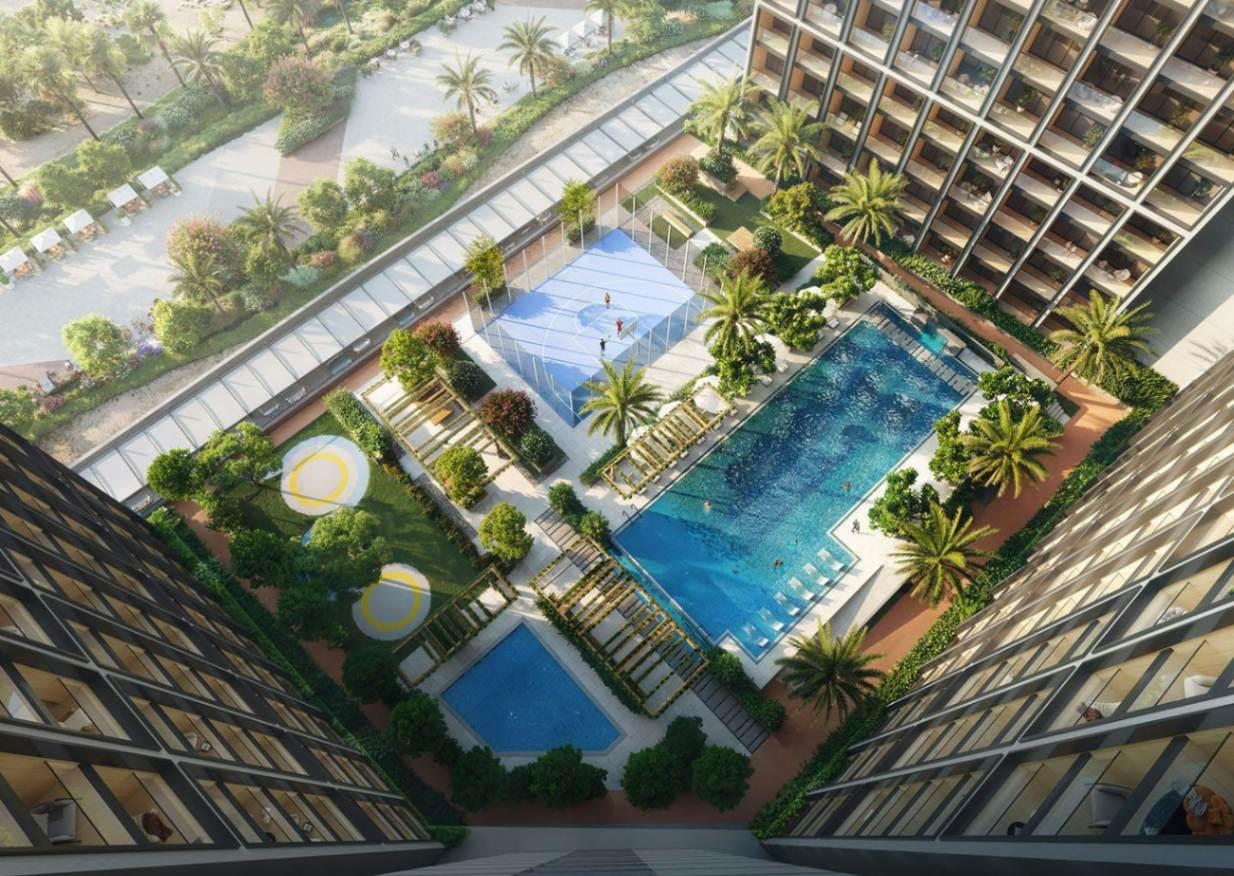 1 Bedroom | Main Road & Neighbor Plot View Apartment at Binghatti Elite | 18th Floor | 1,042.05 sq. ft. | Dubai Production City