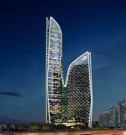 2 Bedroom Garden / Canal View Apartment at Safa One by Damac | 1,756.24 sq. ft. | Sheikh Zayed Road