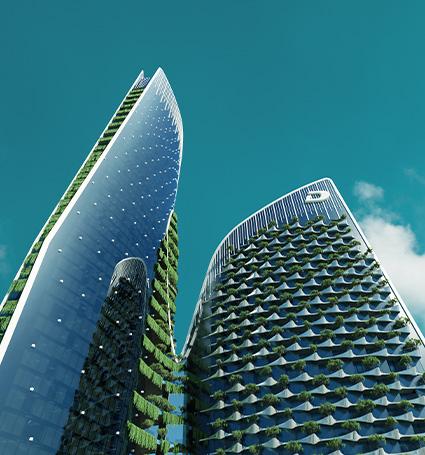 2 Bedroom Garden / Canal View Apartment at Safa One by Damac | 1,756.24 sq. ft. | Sheikh Zayed Road