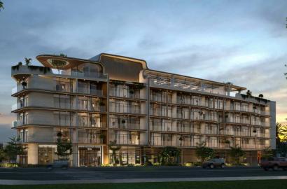 1 Bedroom | Fountain View at Coventry Gardens by GFS Developments | 714.19 sq.ft | Dubailand Residence Complex