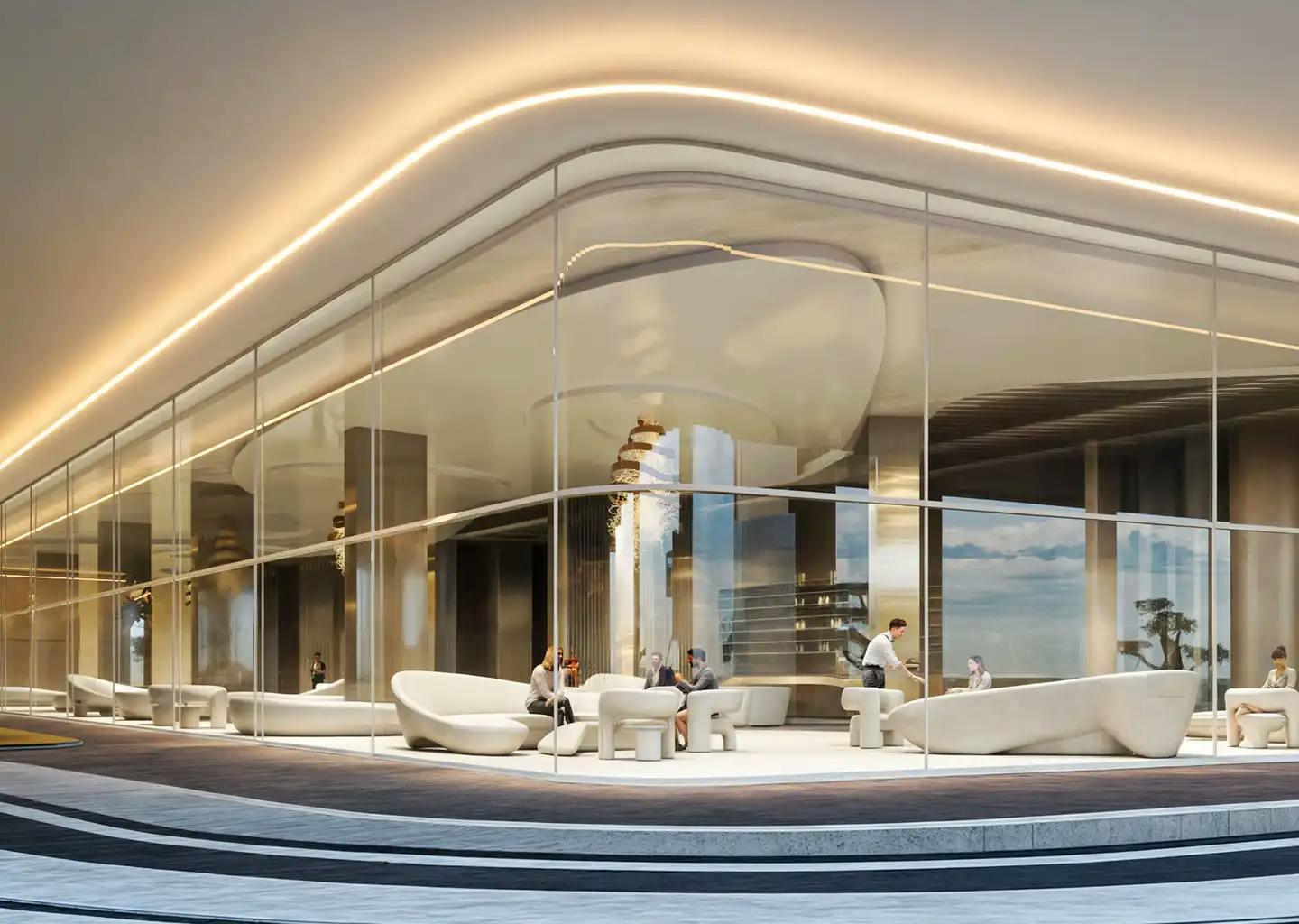 1 Bedroom Royal Suite Apartment at One by Binghatti | Private Pool | Amenity View | 4th Floor | 1,030.76 sq.ft | Business Bay