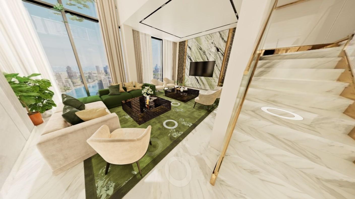 2 Bedroom Garden / Canal View Apartment at Safa One by Damac | 1,756.24 sq. ft. | Sheikh Zayed Road
