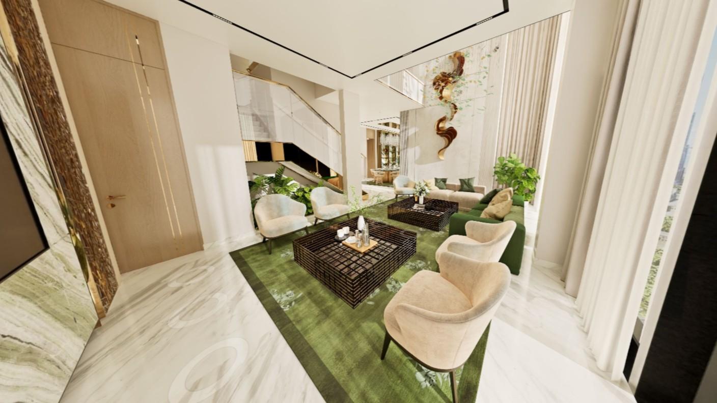 2 Bedroom Garden / Canal View Apartment at Safa One by Damac | 1,756.24 sq. ft. | Sheikh Zayed Road