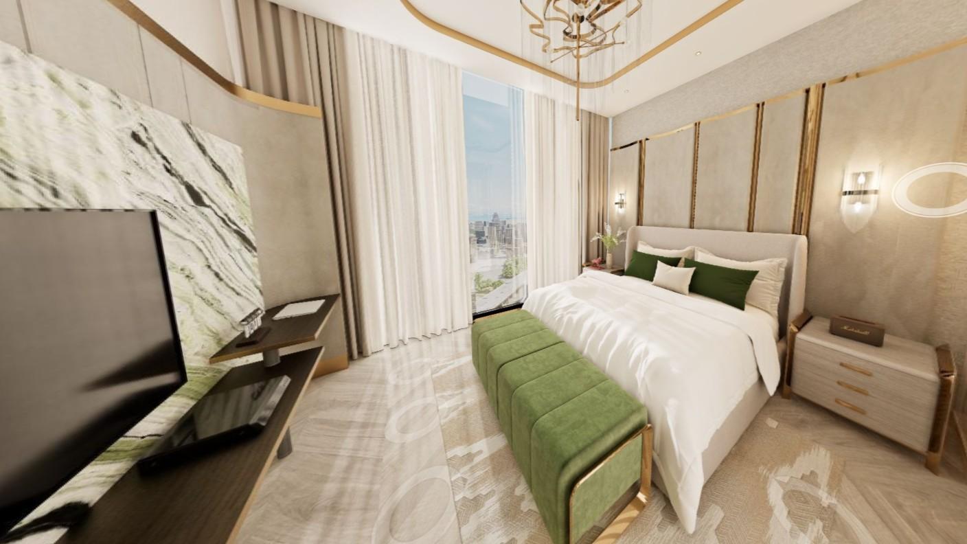 2 Bedroom Garden / Canal View Apartment at Safa One by Damac | 1,756.24 sq. ft. | Sheikh Zayed Road