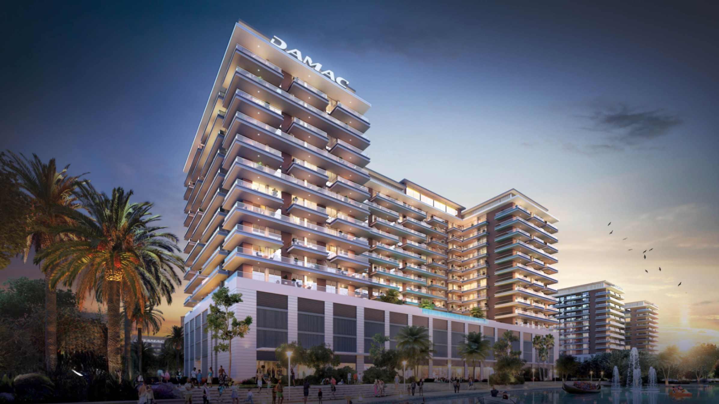 1 Bedroom Waterfront Apartment at Royal Cluster | Riverside Views by DAMAC | 783 Sq.Ft. | Dubai