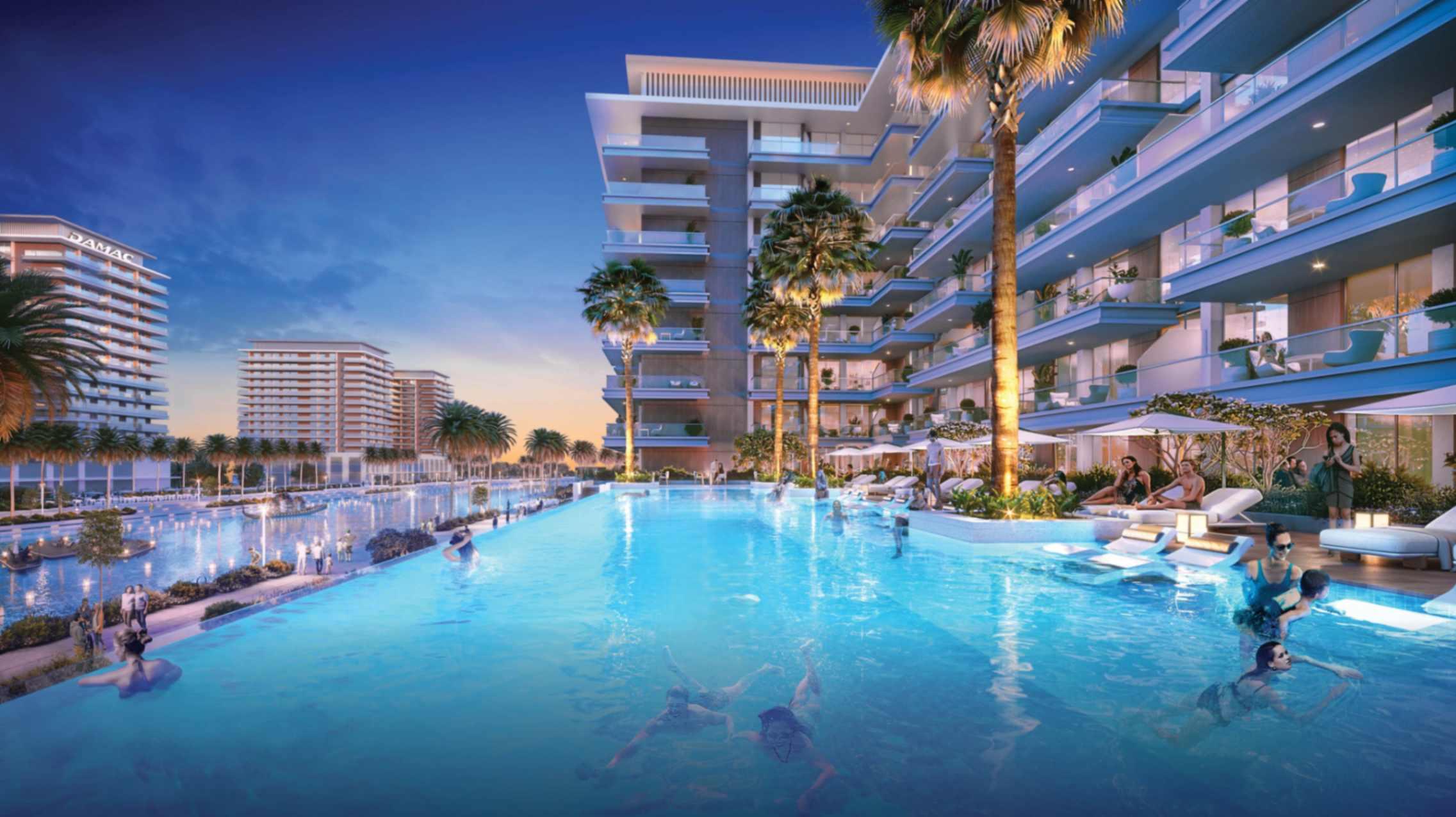 1 Bedroom Waterfront Apartment at Royal Cluster | Riverside Views by DAMAC | 783 Sq.Ft. | Dubai