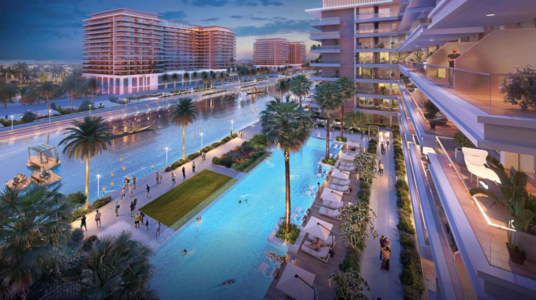 1 Bedroom Waterfront Apartment at Royal Cluster | Riverside Views by DAMAC | 783 Sq.Ft. | Dubai