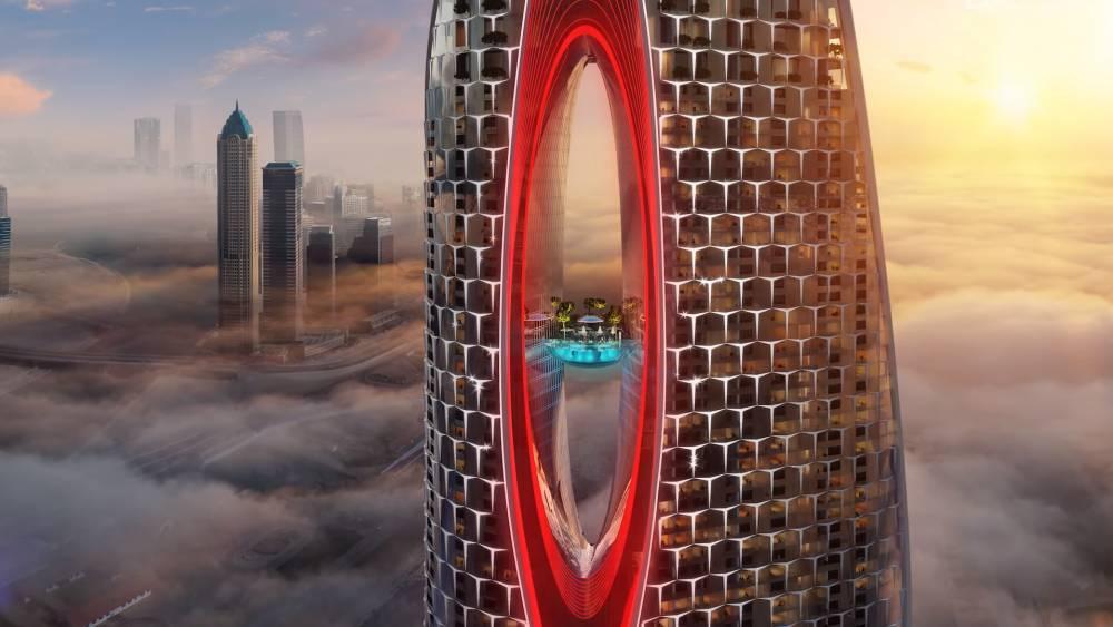 2 Bedroom Garden / Canal View Apartment at Safa Two by Damac | 1,331.07 sq. ft. | Sheikh Zayed Road