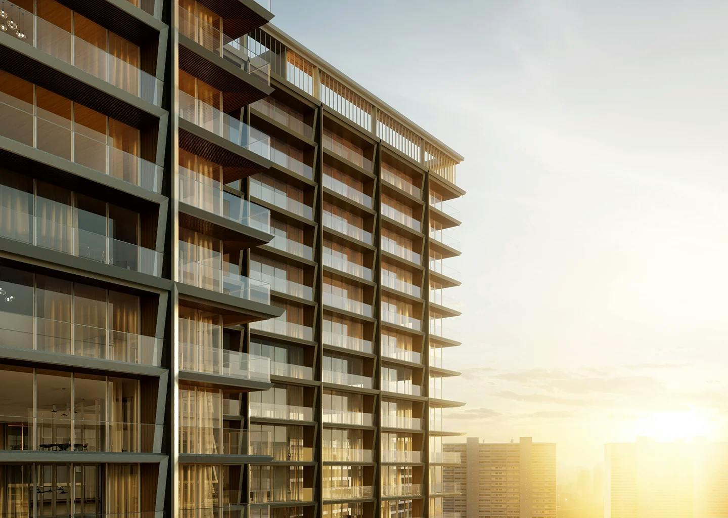 2 Bedroom | Kids Play Area, Sitting Zone & Main Road View Apartment at Binghatti Starlight | 16th Floor | 1,372.29 sq. ft. | Al Jaddaf, Dubai