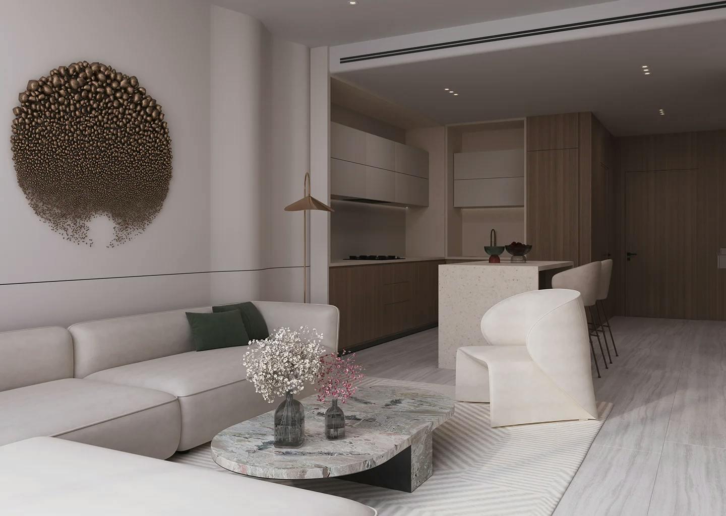 2 Bedroom | Kids Play Area, Sitting Zone & Main Road View Apartment at Binghatti Starlight | 16th Floor | 1,372.29 sq. ft. | Al Jaddaf, Dubai